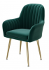 Aleece Velvet Arm Chair 